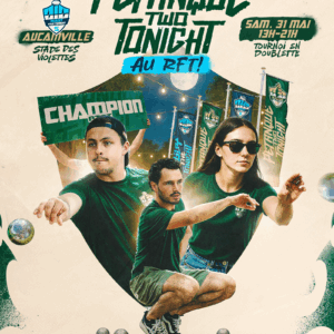 PÉTANQUE TWO TONIGHT – DOUBLETTE – RUGBY FIVE TONIGHT